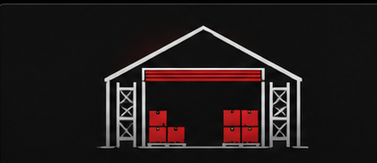 Warehouse floor graphic