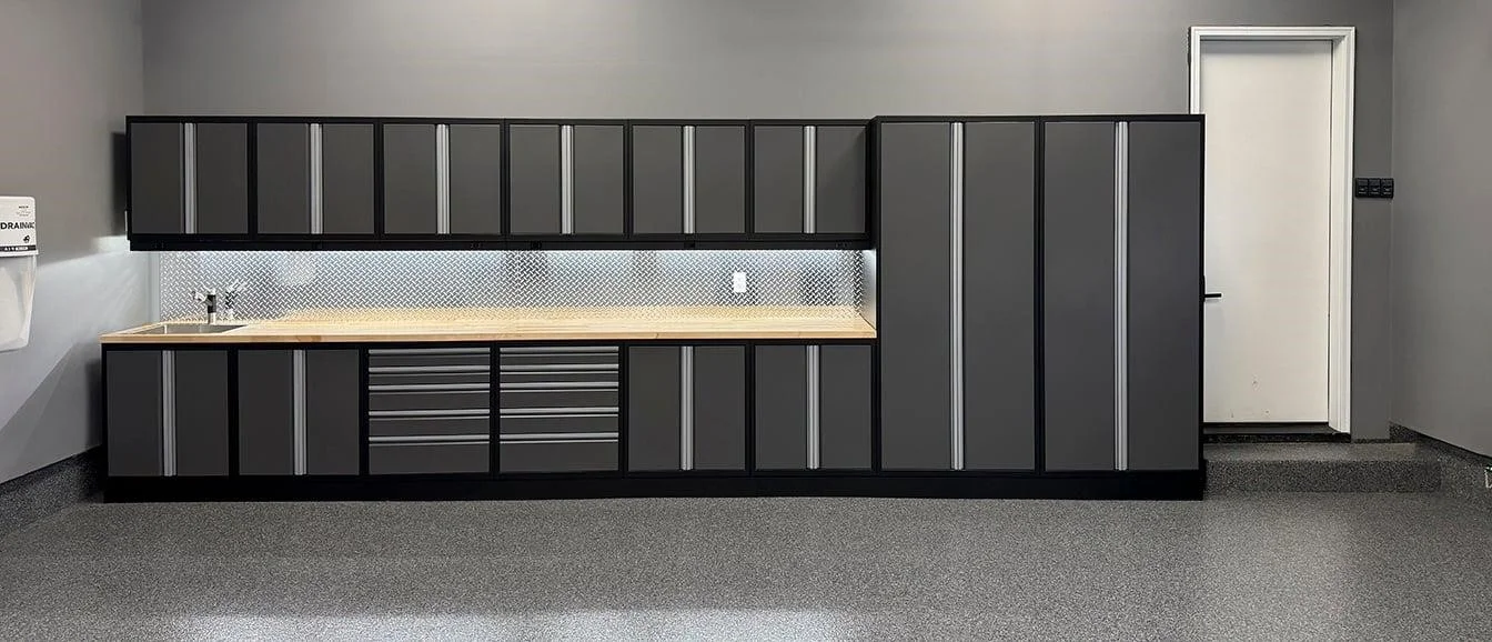 Finished Ryno Garage Co. garage system